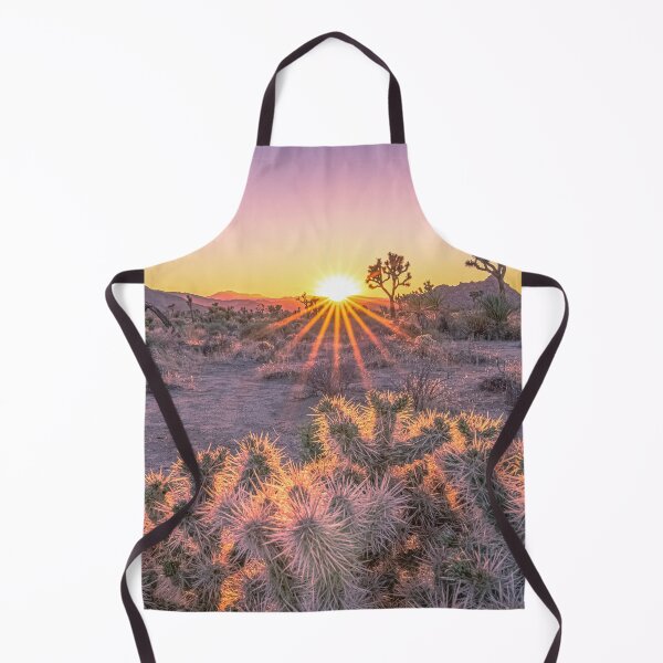 Artikelvorschau, Cholla-Kaktus-Sonnenuntergang im Joshua Tree entworfen und verkauft von Wild Afterglow.