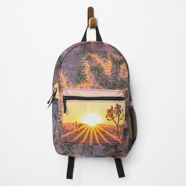 Item preview, Cholla Cactus Sunset in Joshua Tree designed and sold by Wild Afterglow.