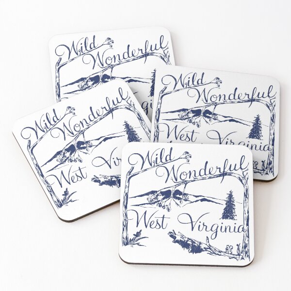 Item preview, Wild Wonderful West Virginia - Retro Style Travel Souvenir designed and sold by ourkid.