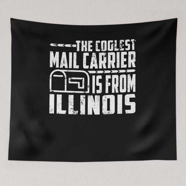 Item preview, Gifts For Mail Carrier Illinois Mailman Wife Funny designed and sold by shoppzee.