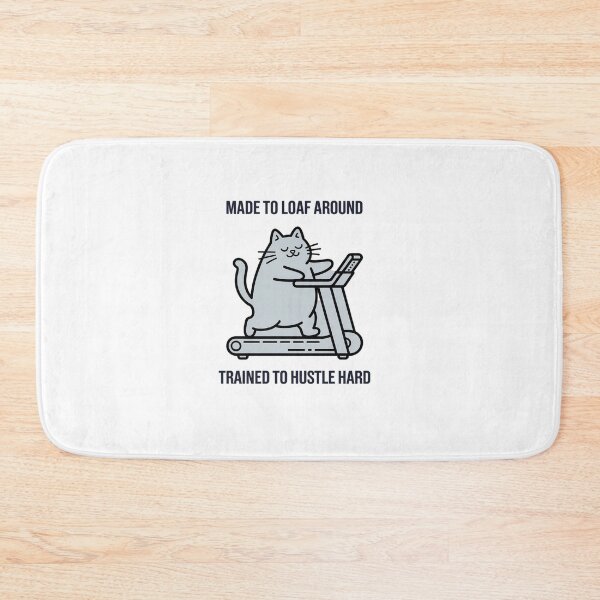 Item preview, Made to Loaf Around Retro Cat designed and sold by VasilisLamArt.