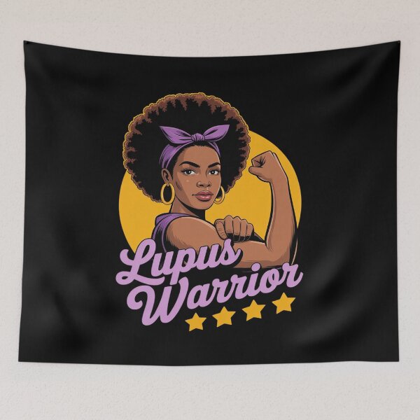 Item preview, Lupus Warrior Afro Black Woman designed and sold by marcusry.