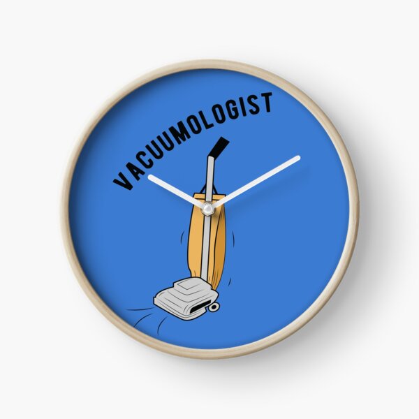 Cleaning Job Shirt Clock