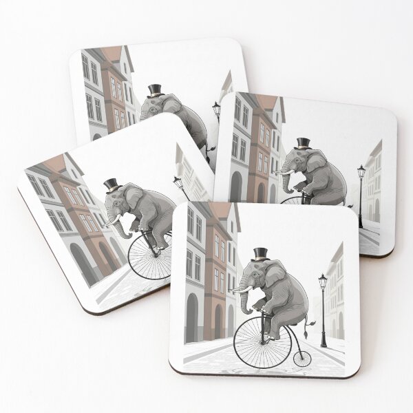 Item preview, Dapper Elephant's Grand Ride designed and sold by ElephantVibes.