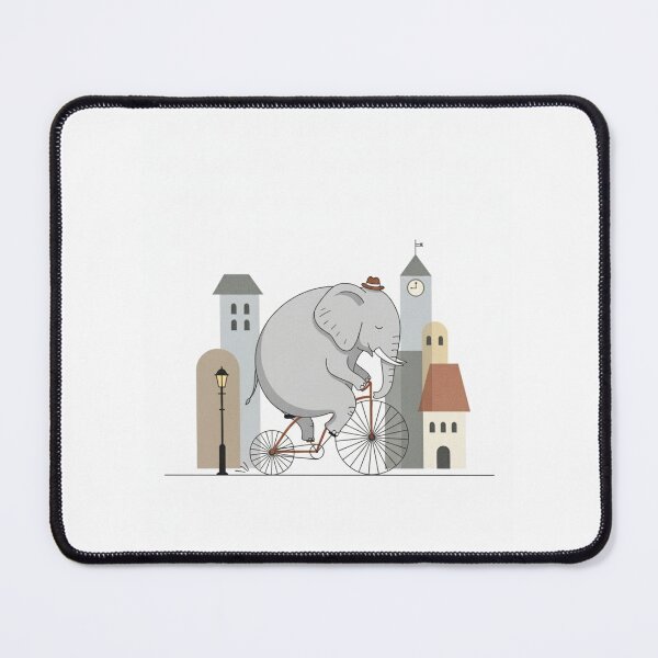 Item preview, Penny-Farthing Pachyderm Promenade designed and sold by ElephantVibes.