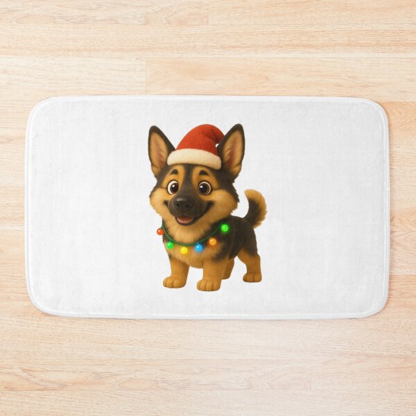 Item preview, Christmas Corman Shepherd designed and sold by Sillytoe.