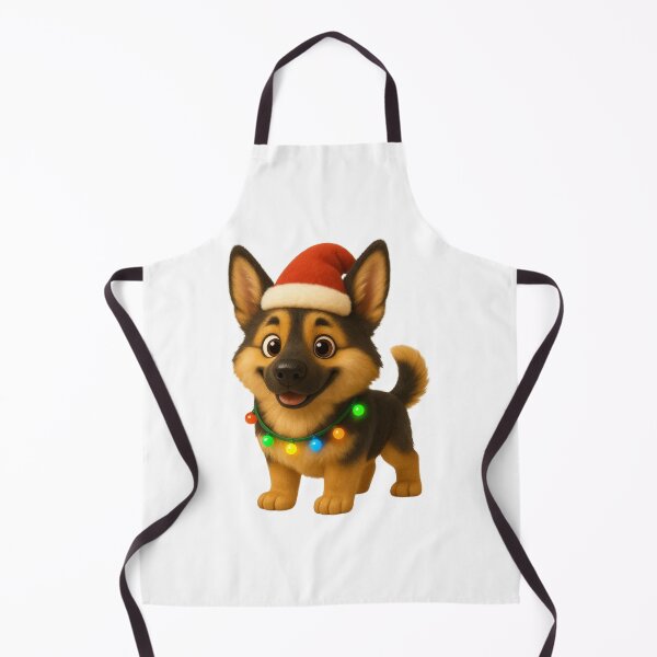 Item preview, Christmas Corman Shepherd designed and sold by Sillytoe.