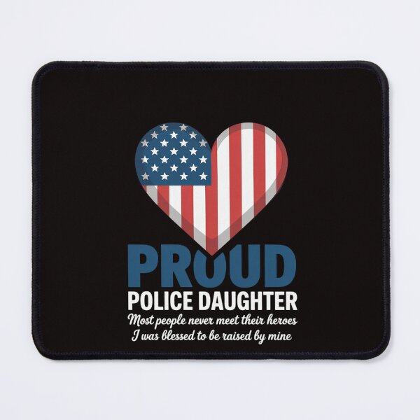 Item preview, Proud Police Daughter Cop Daughter Police Officer Daughter designed and sold by RatCurry.