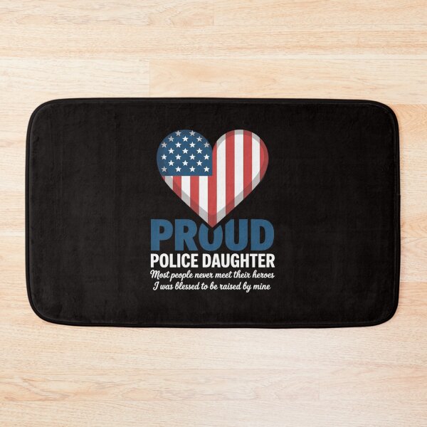 Item preview, Proud Police Daughter Cop Daughter Police Officer Daughter designed and sold by RatCurry.