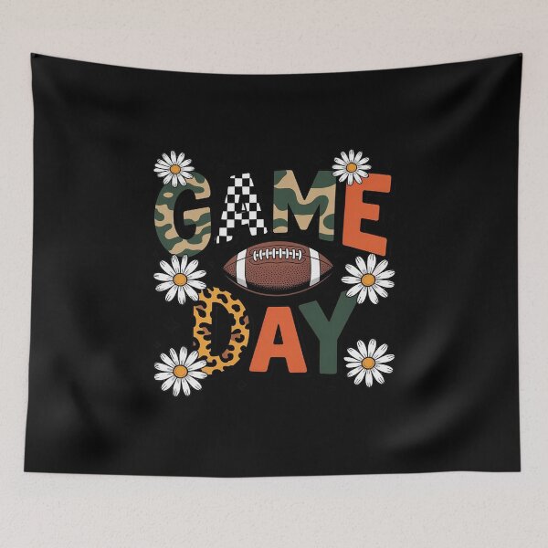 Item preview, Game Day Checkered Football Coquette Bow designed and sold by LinlinsDemons.