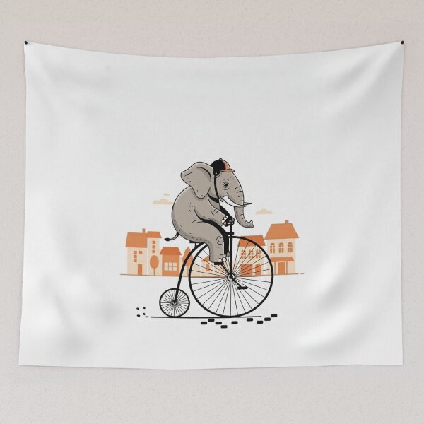 Item preview, Elephant's Grand City Ride designed and sold by ElephantVibes.