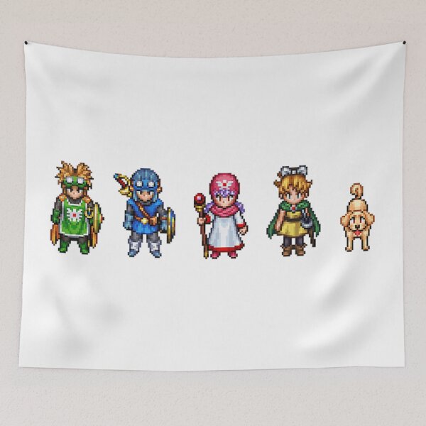 Item preview, Dragon Quest I & II HD-2D Remake Pixel Heroes designed and sold by RannaHile.