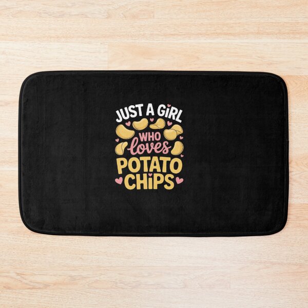 Item preview, Just a Girl Who Loves Potato Chips designed and sold by khorbiasieno.