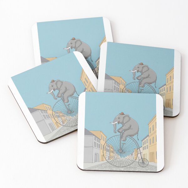 Item preview, Dapper Elephant's City Ride designed and sold by ElephantVibes.