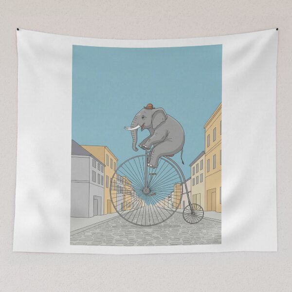 Item preview, Dapper Elephant's City Ride designed and sold by ElephantVibes.