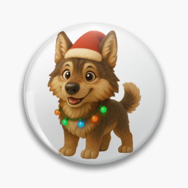 Item preview, Christmas Czechoslovakian Wolfdog designed and sold by Sillytoe.
