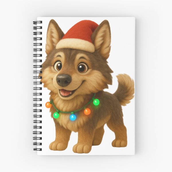 Item preview, Christmas Czechoslovakian Wolfdog designed and sold by Sillytoe.