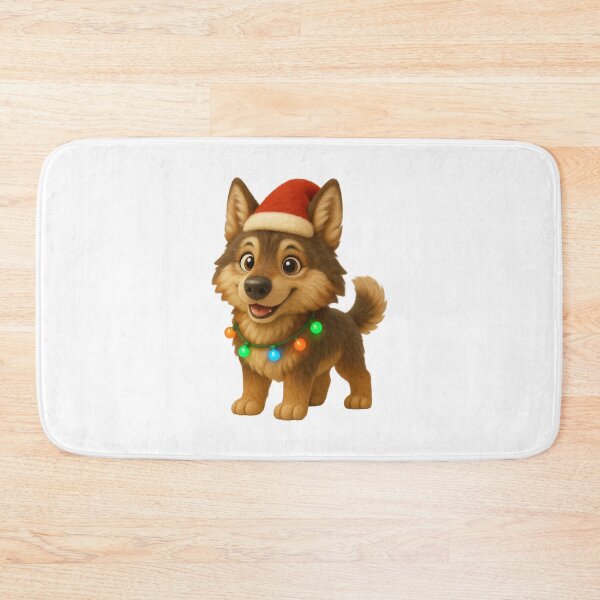 Item preview, Christmas Czechoslovakian Wolfdog designed and sold by Sillytoe.