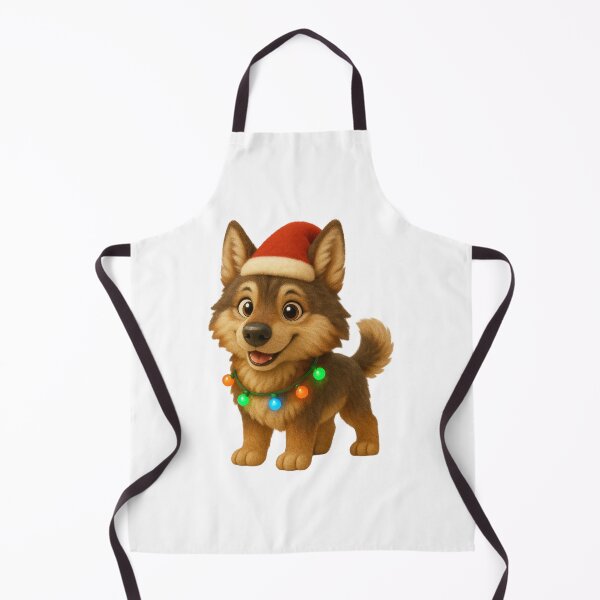 Item preview, Christmas Czechoslovakian Wolfdog designed and sold by Sillytoe.