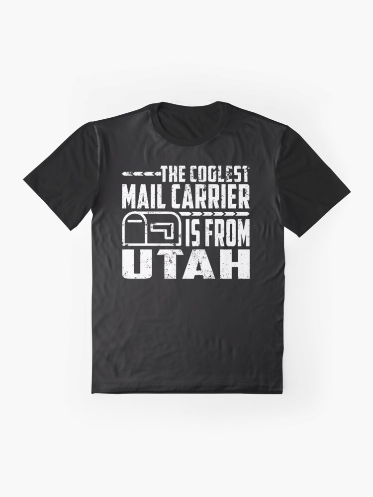 "Mail Carrier Shirts Utah Funny Mailman Gifts Funny Mailman" Tshirt by