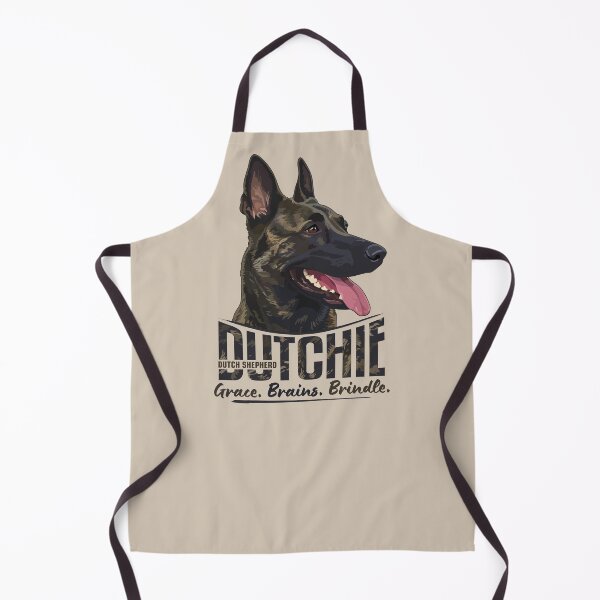 Item preview, Dutchie - Dutch Shepherd Dog designed and sold by k9printart.