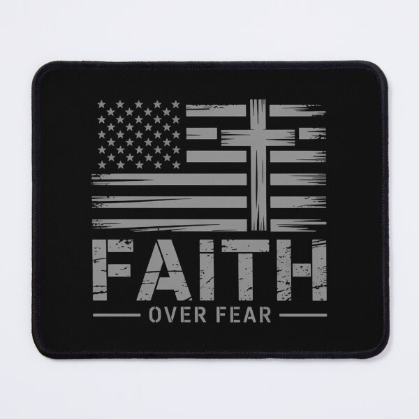 Item preview, America Pride US Flag Faith Over Fear Prayer designed and sold by TrinaEspinoza.