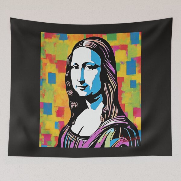 Item preview, "Pop Art Mona Lisa: Modern Icon Reimagined" designed and sold by Artisticanvas.