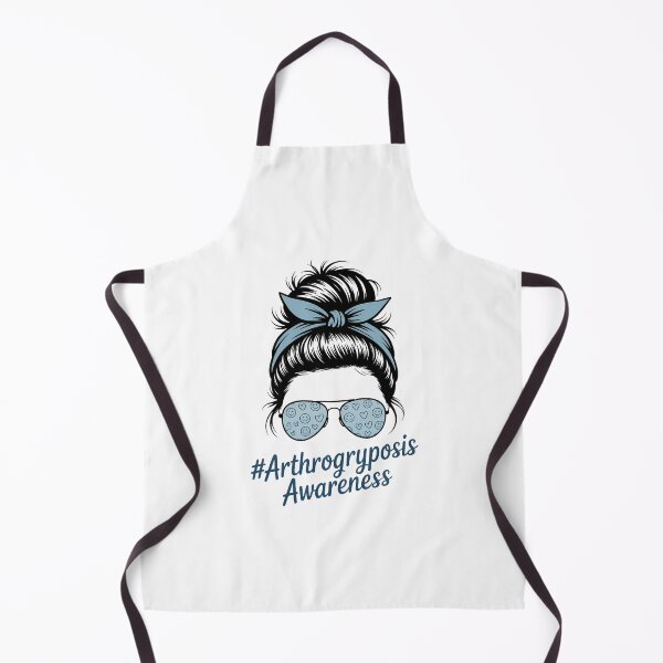 Item preview, Arthrogryposis awareness Messy Bun Arthrogryposis Warrior designed and sold by TrinaEspinoza.