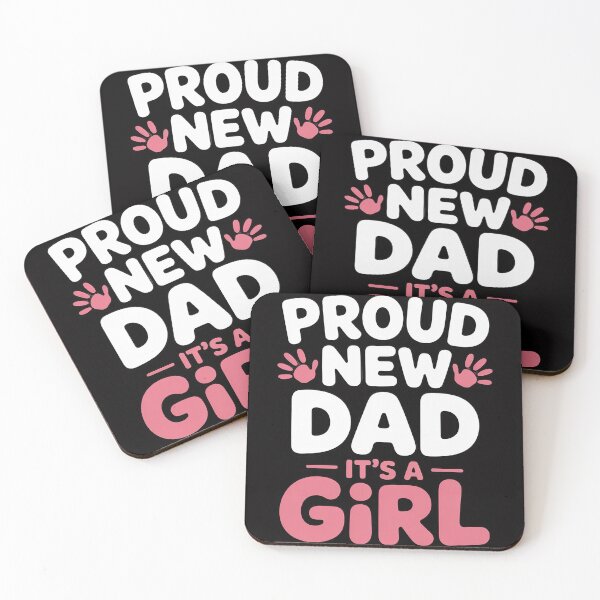 Item preview, Proud New Dad It's A Girl Gifts Father to be Soon to be Dad designed and sold by OlafLica.