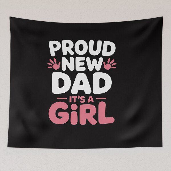 Item preview, Proud New Dad It's A Girl Gifts Father to be Soon to be Dad designed and sold by OlafLica.