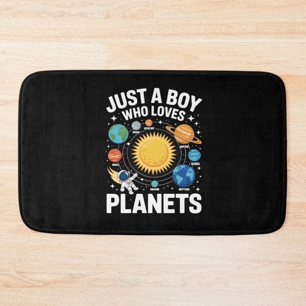 Item preview, Just A Boy Who Loves Planets designed and sold by MinaReinger.