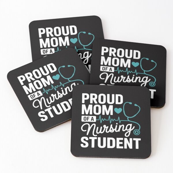 Item preview, Proud Mom Of A Nursing Student Future RN Daughter Nurses Mom designed and sold by OlafLica.