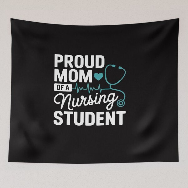 Item preview, Proud Mom Of A Nursing Student Future RN Daughter Nurses Mom designed and sold by OlafLica.