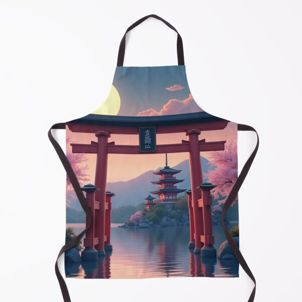 Item preview, Spirit of Japan – Moonlit Gate designed and sold by PriyaMagic.