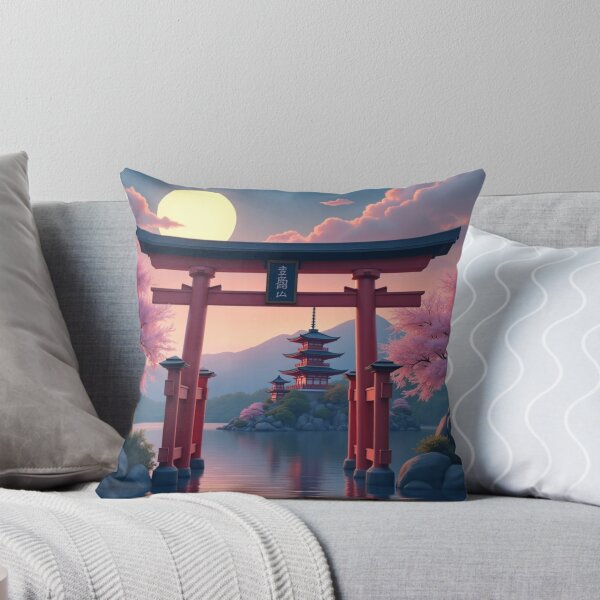 Item preview, Spirit of Japan – Moonlit Gate designed and sold by PriyaMagic.