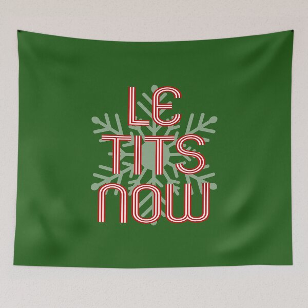 Item preview, letitsnow (version 2 green) designed and sold by OctoPhotoArt.