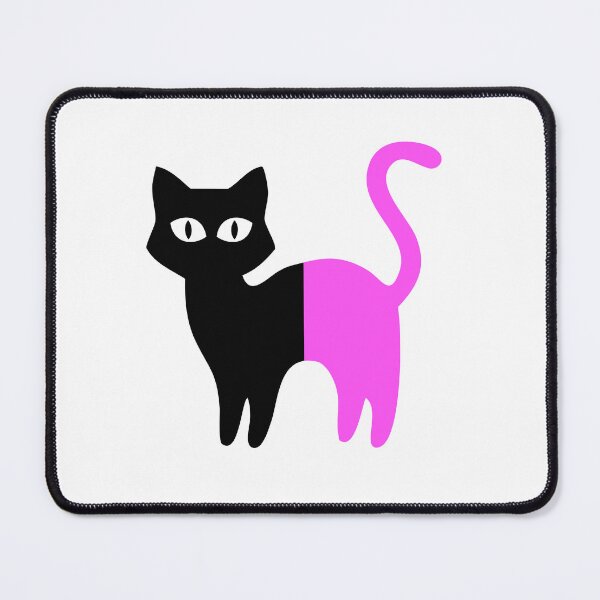 Item preview, Pink and black cat designed and sold by Pinkandblack8.