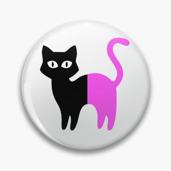 Item preview, Pink and black cat designed and sold by Pinkandblack8.