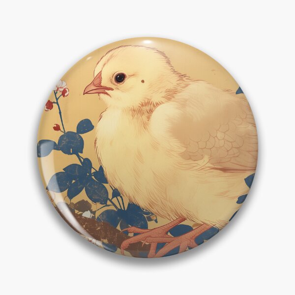 Item preview, Kawaii Japanese painting Bird 22 designed and sold by ukitsuki.
