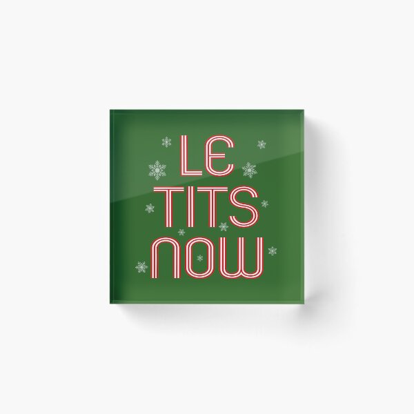 Item preview, letitsnow (version 1 green) designed and sold by OctoPhotoArt.