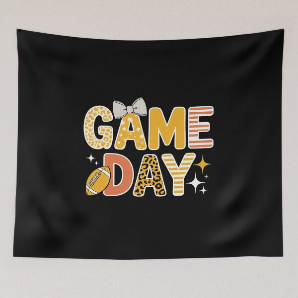 Item preview, Game Day Football Girly Preppy Lace Bow Team Spirit designed and sold by velltoons.
