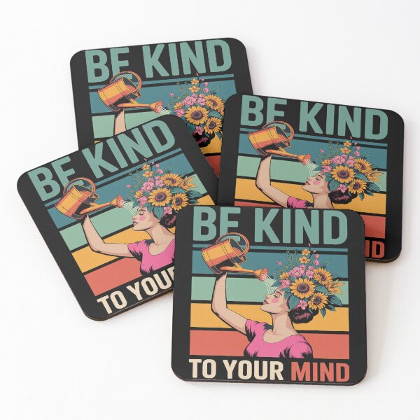 Item preview, Be Kind To Your Mind Happy Mental Health Awareness Graphic designed and sold by TrinaEspinoza.