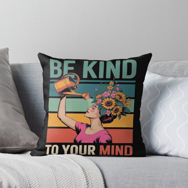 Item preview, Be Kind To Your Mind Happy Mental Health Awareness Graphic designed and sold by TrinaEspinoza.