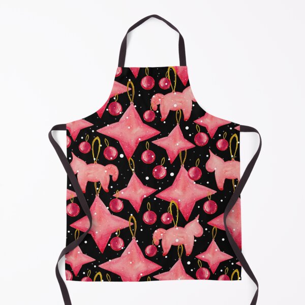 Item preview, Festive Pink Stars and Ornaments Christmas iPhone Case Design designed and sold by FestivityFinds.