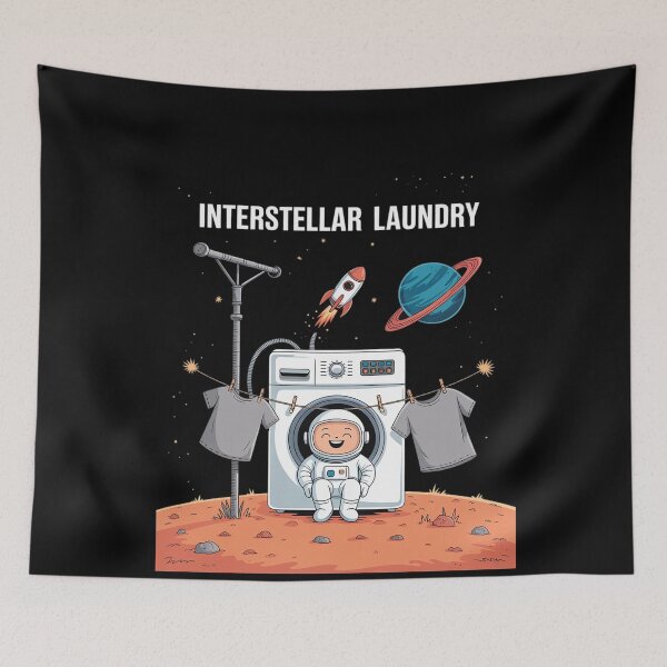 Item preview, Interstellar Laundry designed and sold by MinaReinger.