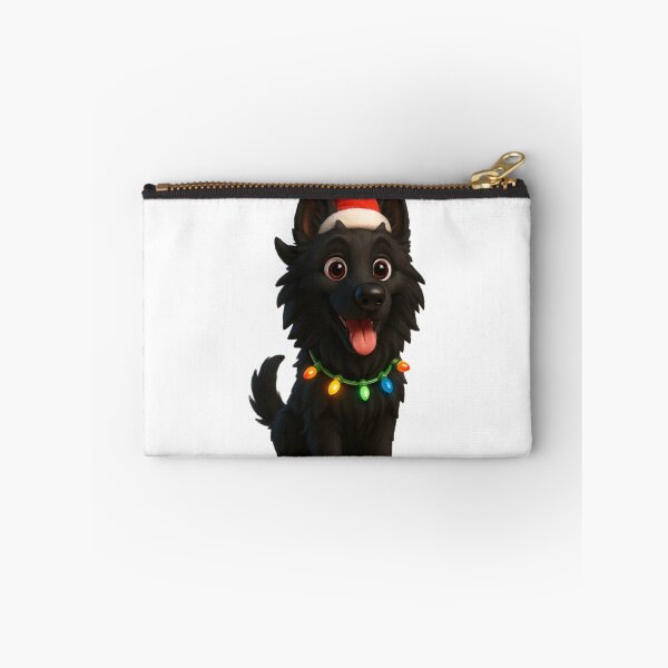 Item preview, Christmas Groenendael Dog designed and sold by Sillytoe.