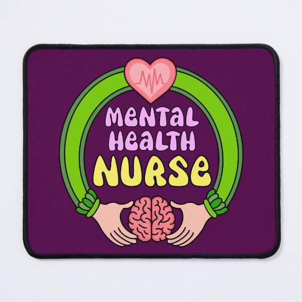 Item preview, Mental Health Nurse designed and sold by FivePugs.