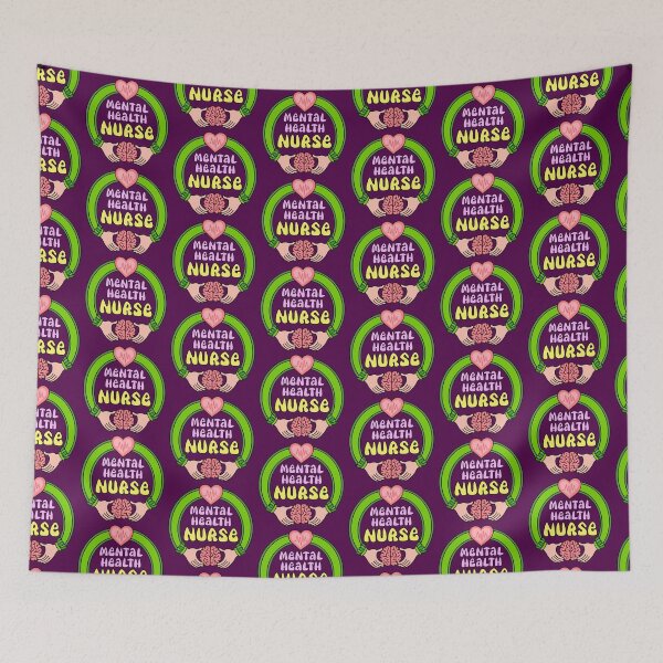 Item preview, Mental Health Nurse designed and sold by FivePugs.