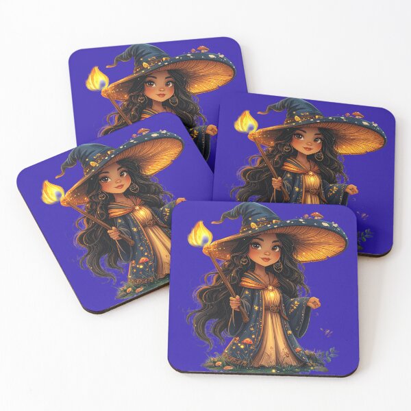 Item preview, Cottagecore Mushroom Witch Wizard Dark Fairy Magic Celestial Design designed and sold by AOG-DESIGNS.