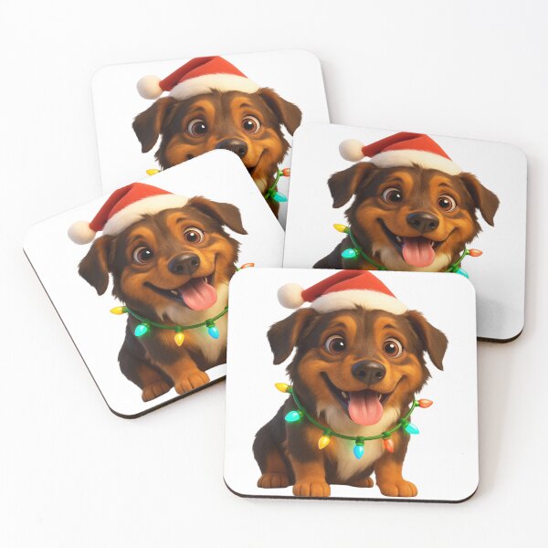 Item preview, Christmas Huntaway Dog designed and sold by Sillytoe.